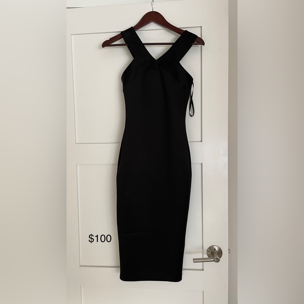 Ted Baker dress, black, size 0, NWT